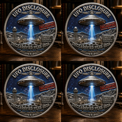Last Day 49% OFF🔥UFO Disclosure 2026 Commemorative Coin 🌌