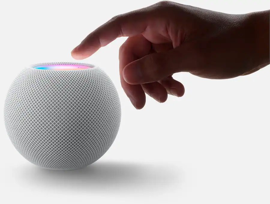 Mini Wireless Smart Speaker with Voice Assistant Support