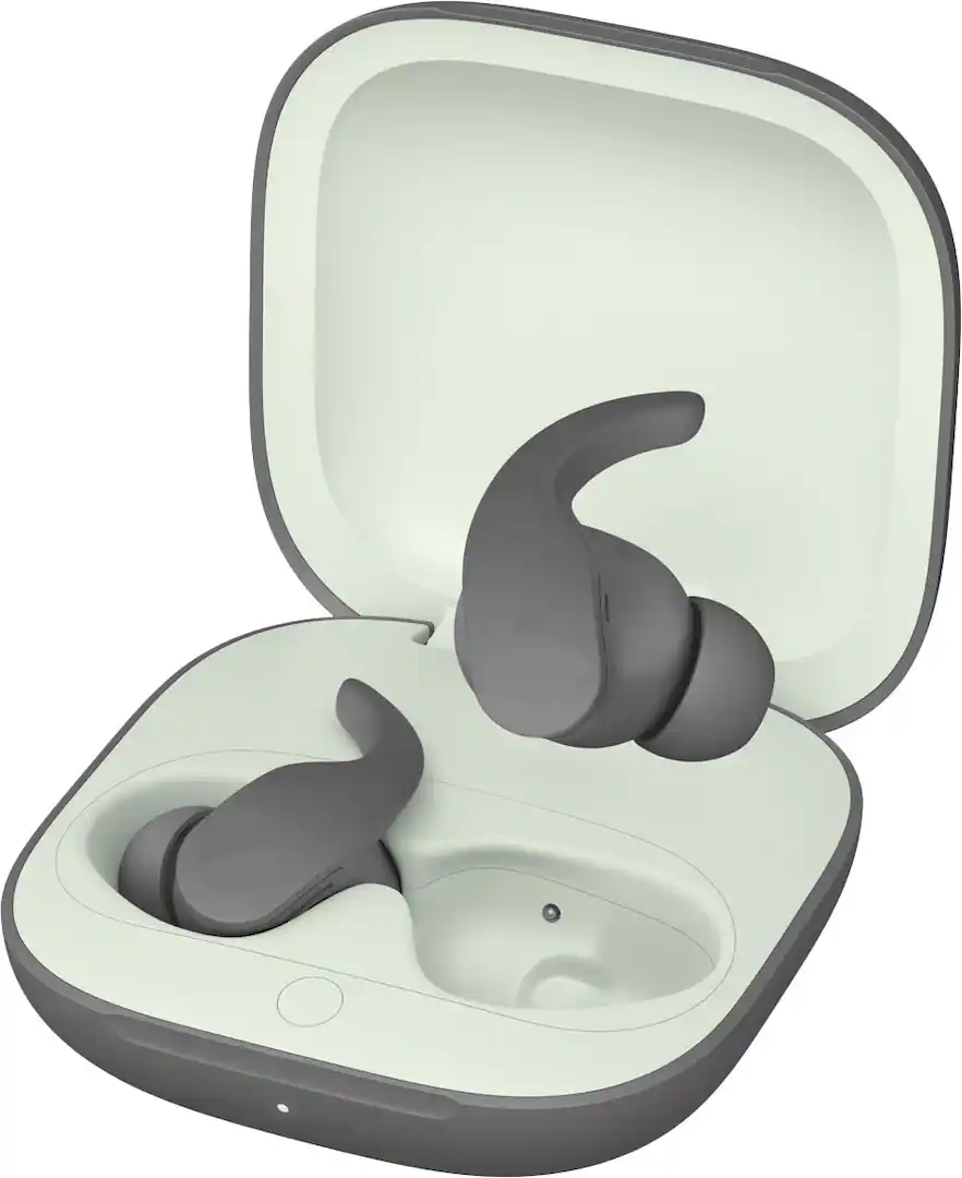 True Wireless Noise Cancelling Earbuds – Gray