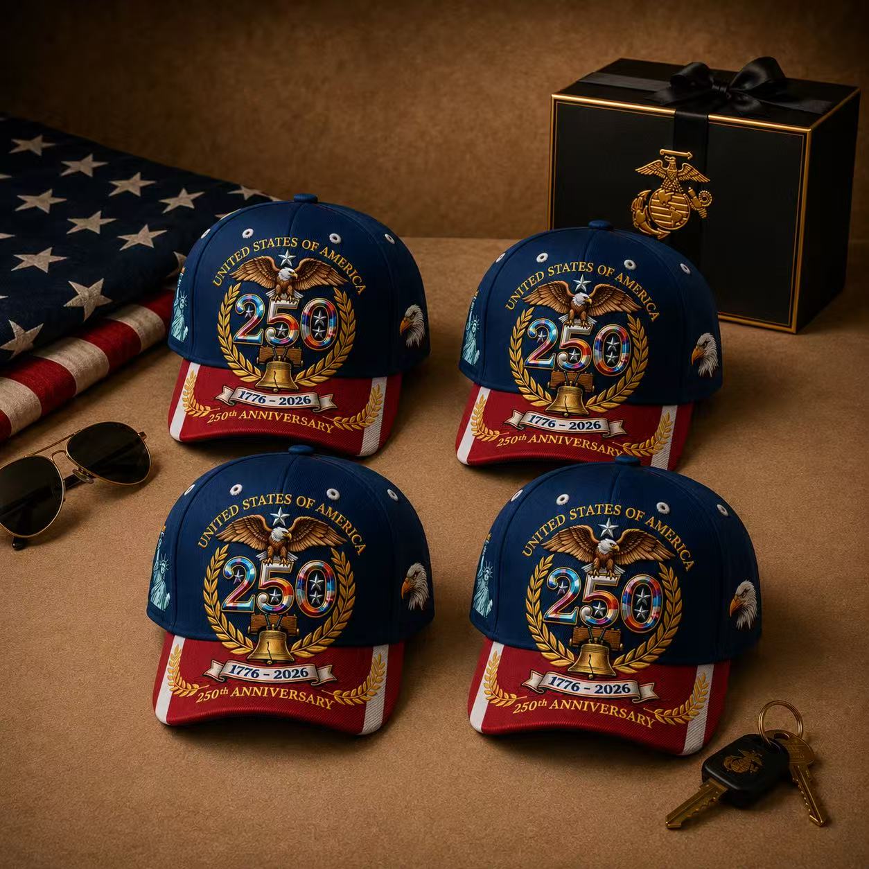 ⭐ Proudly Celebrate 250 Years of America – Exclusive Limited Edition Cap | Save 49% Today