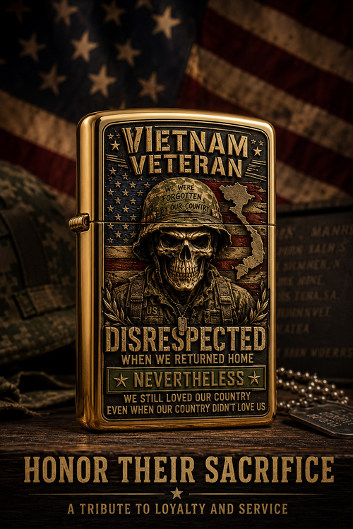 ⚡️LAST DAY 49% OFF — Vietnam Veteran Tribute Lighter 🇺🇸 Honor Their Sacrifice 🎁 BUY 2, FREE SHIPPING