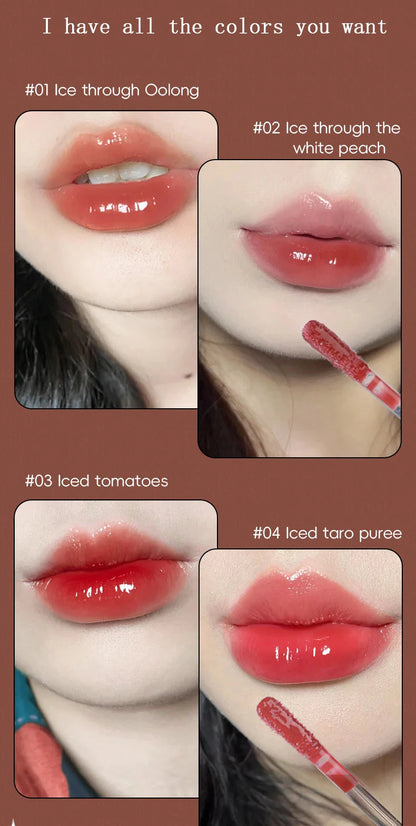 Long-Lasting Moisturizing Lip Gloss – Waterproof Shine & Transparent Color