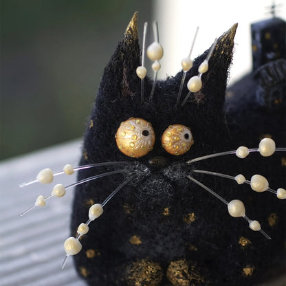🔥Hot Sale 49% OFF🌟🐭👀Handmade Wool Felt Big-Eyed Panicked Weirdo — Quirky Plush Pal🧶