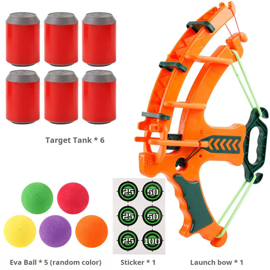 Throw Sport Slingshot Target – Sticky Ball Dartboard Basketball Outdoor Educational Game