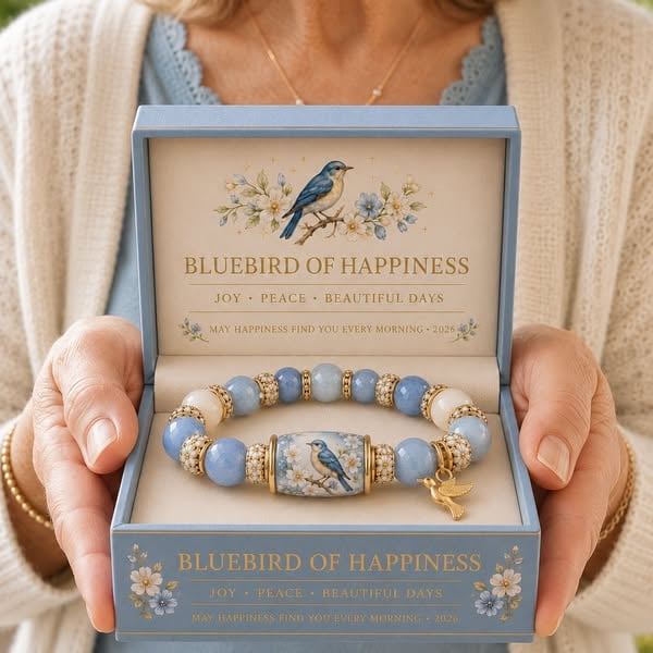 🙏 2026 Limited Edition Bluebird Blessings Bracelet  with Exquisite Gift Box