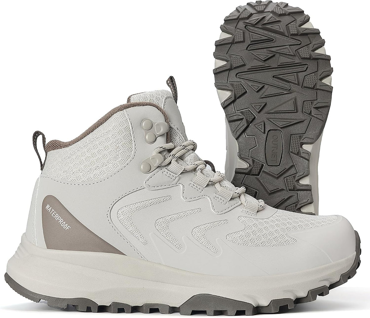 Women’s Waterproof Hiking Boots Lightweight Comfortable Trail Walking Outdoor Boots
