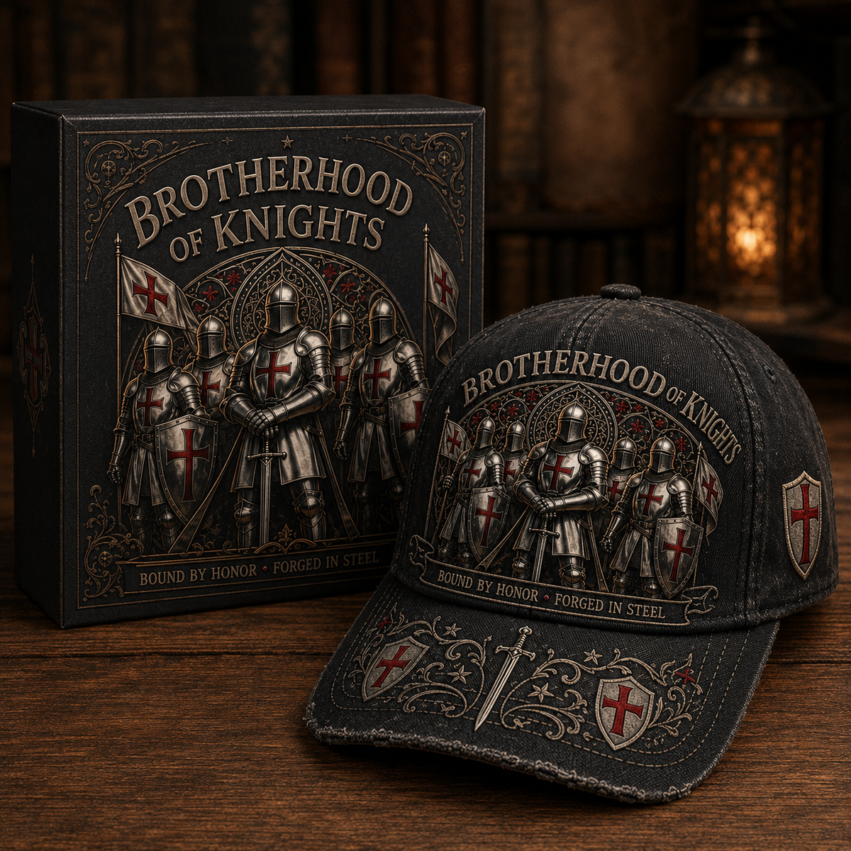 ⚔️ Brotherhood Of Knights Honor Cap