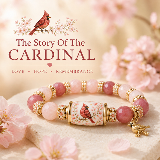 ❤️ LOVE, REMEMBRANCE & CARDINAL BLESSINGS 🐦 | 2026 LIMITED EDITION BRACELET - Only 18 Left