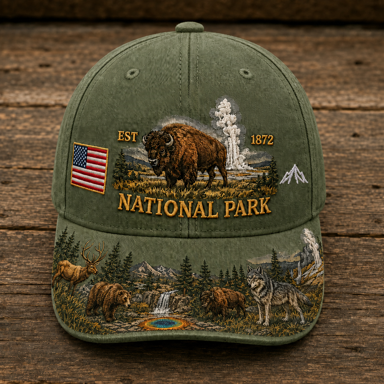 🇺🇸 Last Day Promo: 49% OFF 🏞️ - National Parks  Adventure  Cap