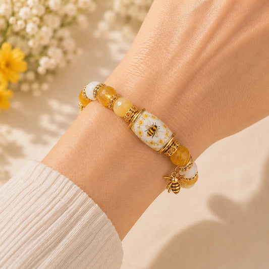 ☀️Warmth, Joy & Brighter Days Ahead 🐝 | 2026 Limited Edition Bee Blessings Bracelet - Only 17 Left