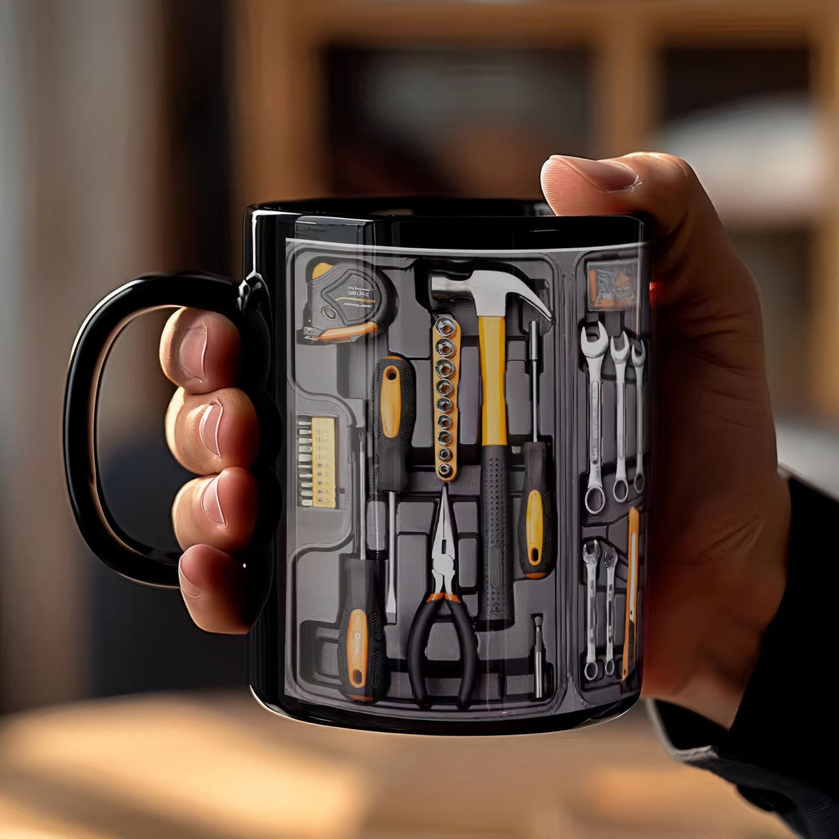 🔧 Mechanic Toolbox Mug – Craftsman-Style Tool Kit Coffee Cup ☕