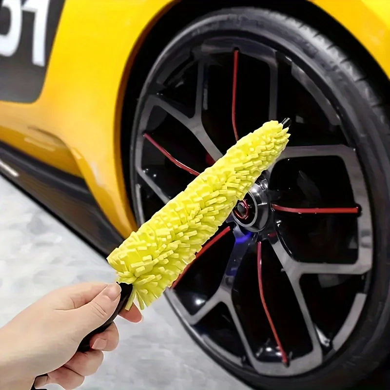 Car Gap Cleaning Wheel Brush – Nano Sponge Tire Beauty Tool for 4S Store and Auto Detailing