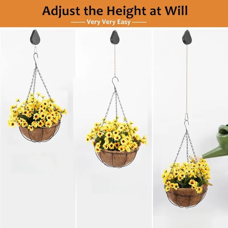 Upgraded Retractable Plant Hanger