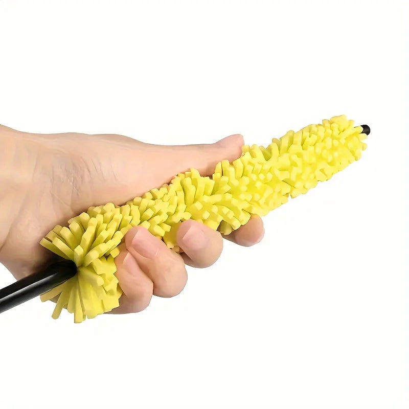 Car Gap Cleaning Wheel Brush – Nano Sponge Tire Beauty Tool for 4S Store and Auto Detailing